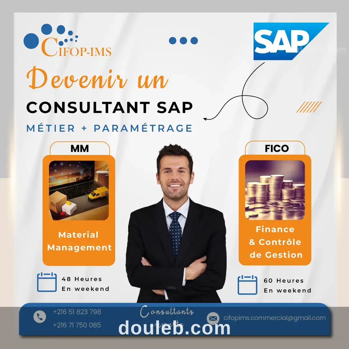 Formation sap fico et mm sd à Tunis