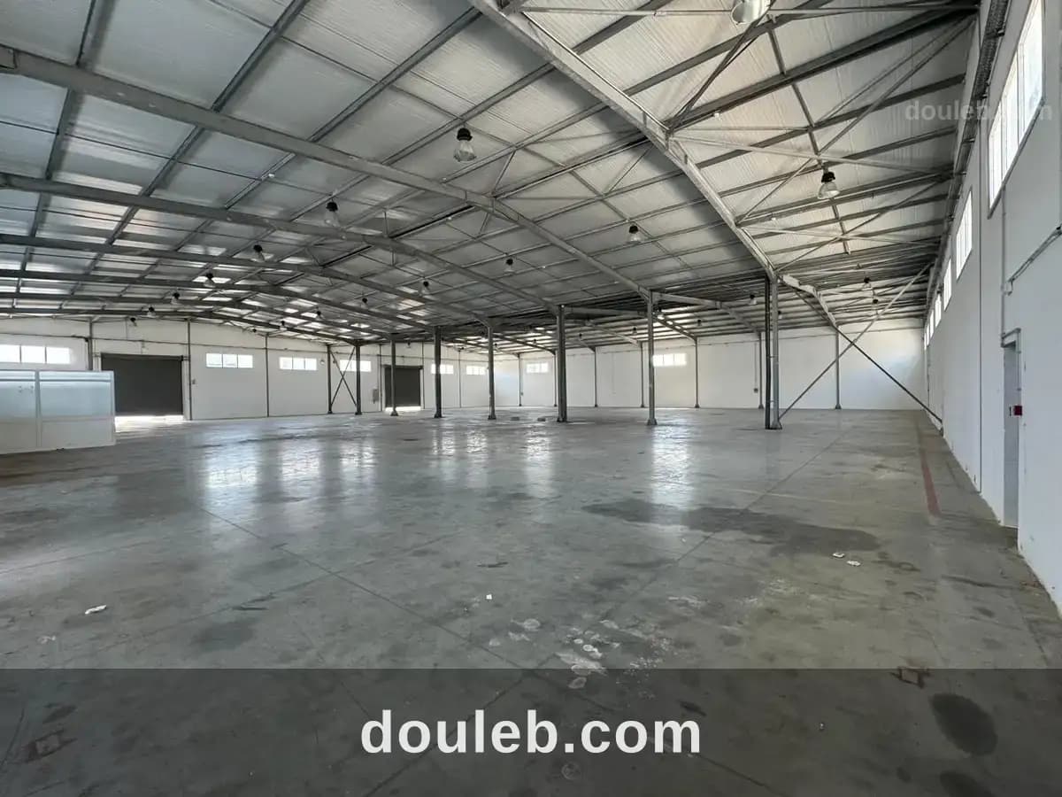 Depot indutriel 5000 m2à multiple usage à ben aous à Ben Arous