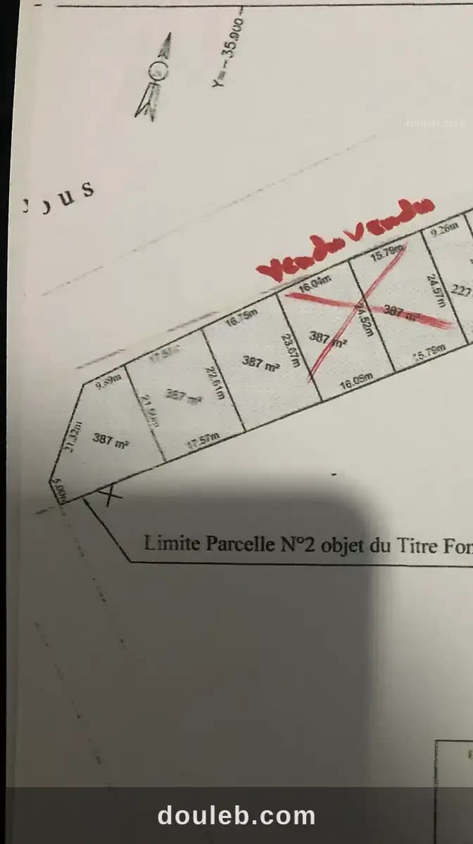 Les 3 derniers lots disponibles à ezzahra à Ben Arous