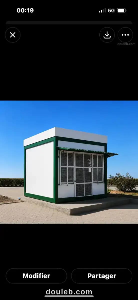 Construction modulaire préfabriquée à Tunis