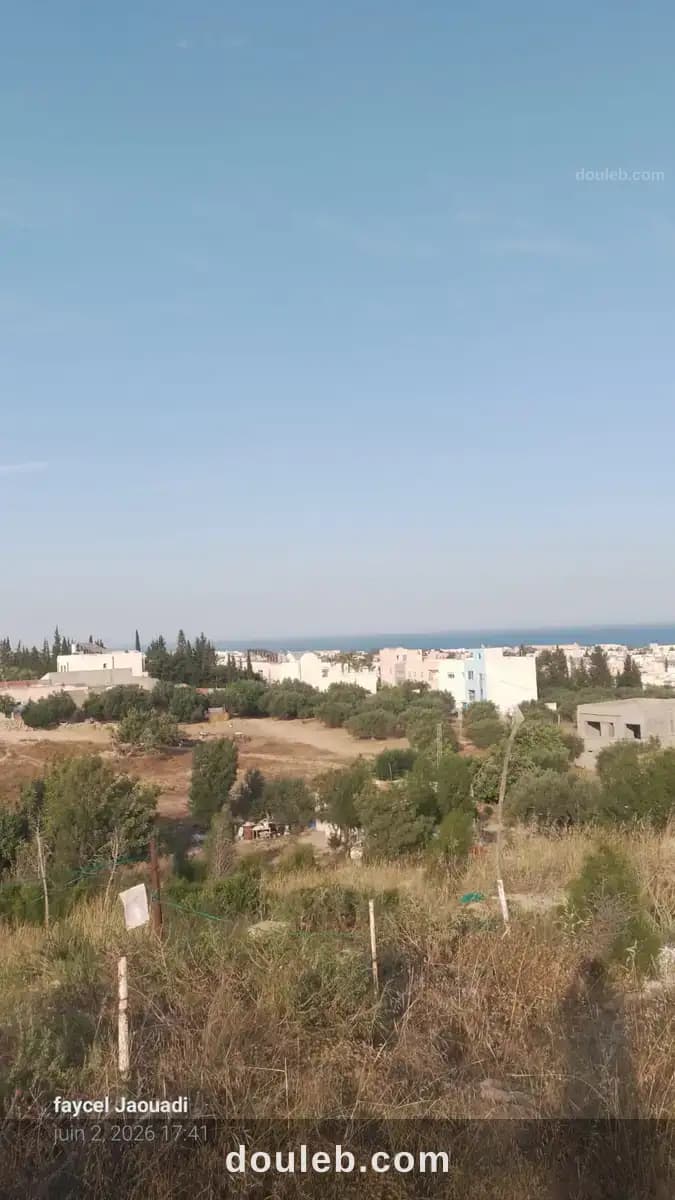 5000 m sur colline elkharouba hammamet à Nabeul