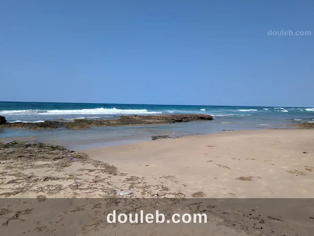 Un terrain pied dans l'eau à Bizerte