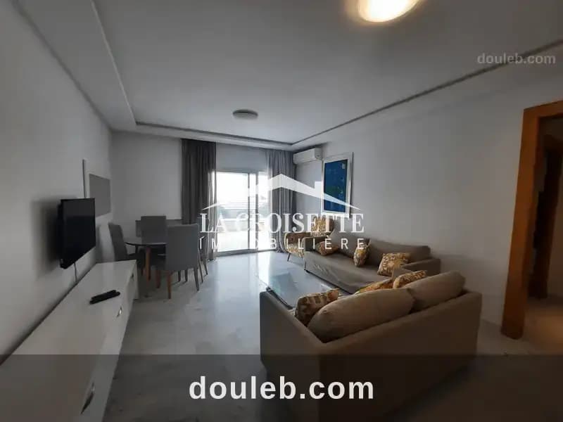 Appartement s2 meublé à ain zaghouan nord mal0343 à Tunis