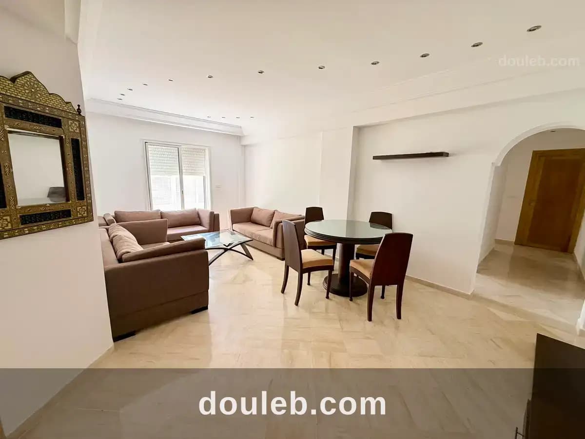 Hammamet nord afh un appartement s2 avec jardin à Nabeul