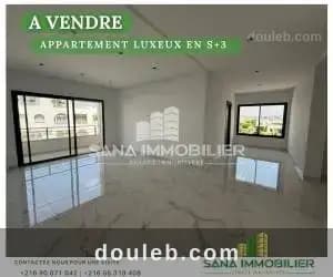 A appartement luxeux en s3 ref563a à Nabeul