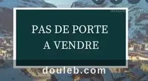 Pas de porte à menzah9a à Tunis