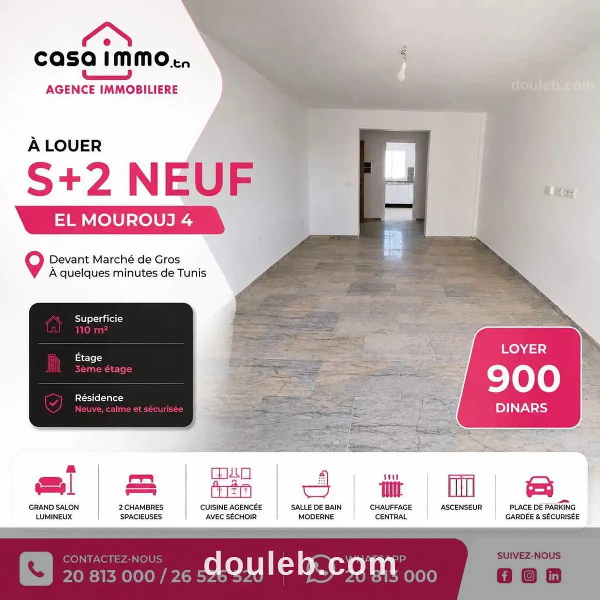 S2 neuf à mourouj 4 à Ben Arous
