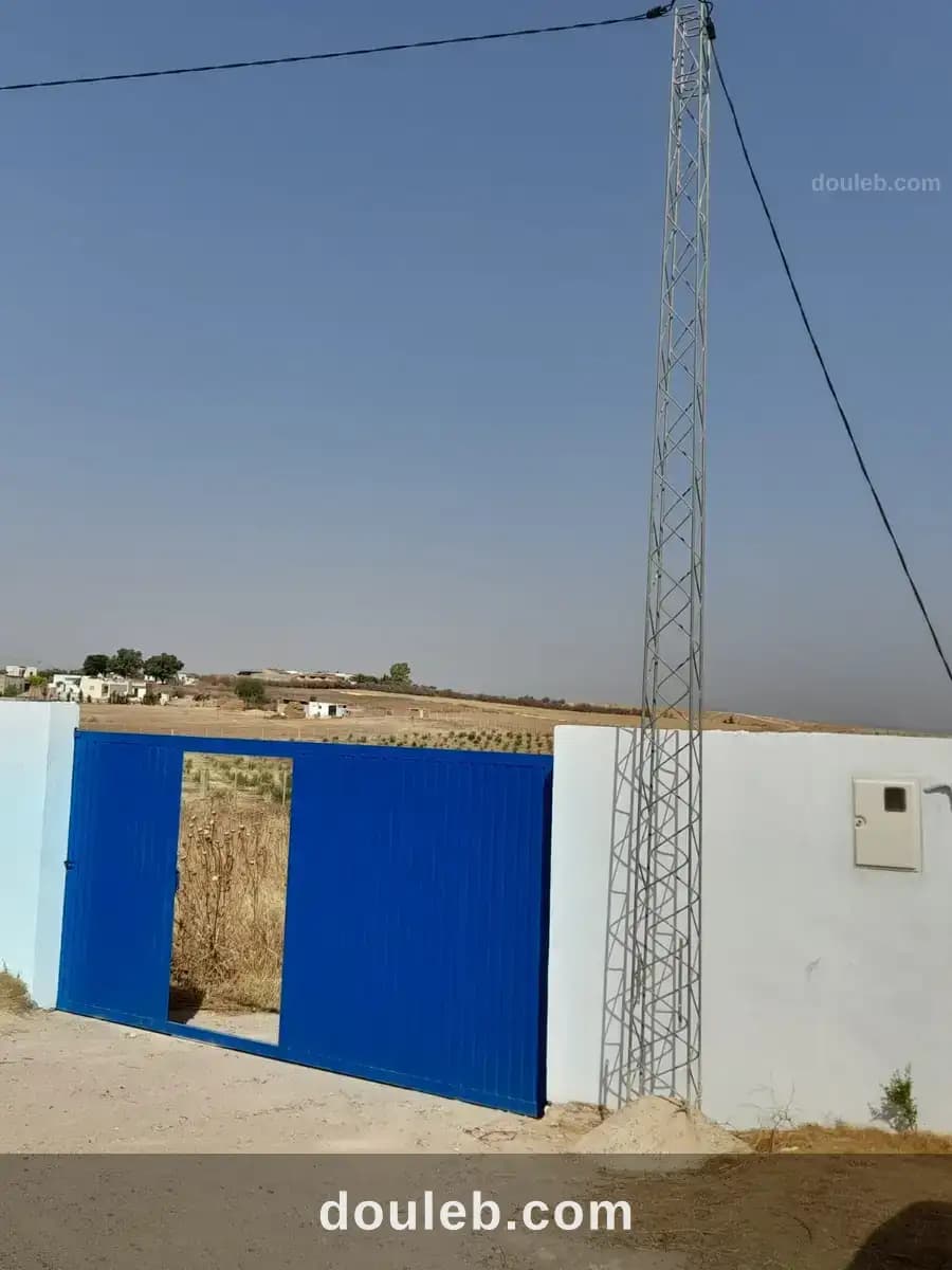 Terrain un hectare borj el amri à Manouba