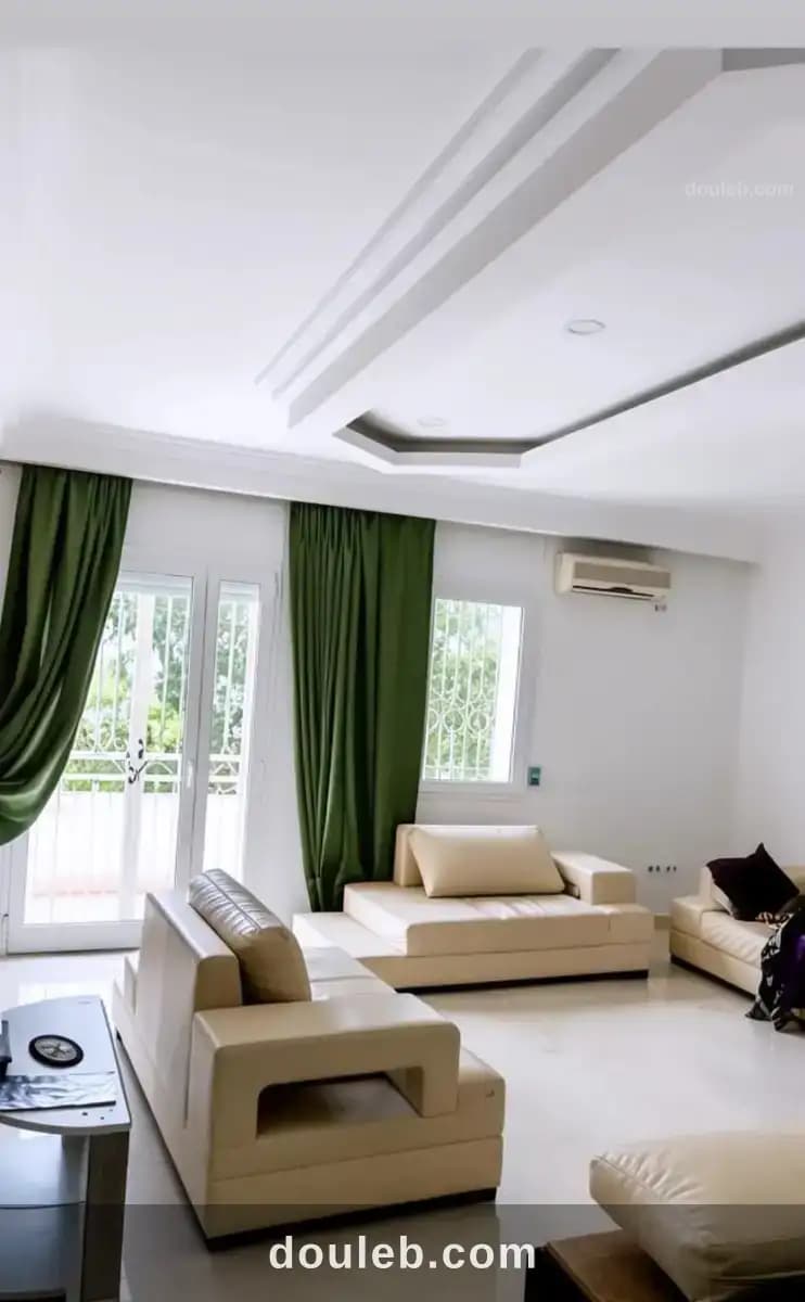 Joli appartement s2 meublé au rdc à Tunis