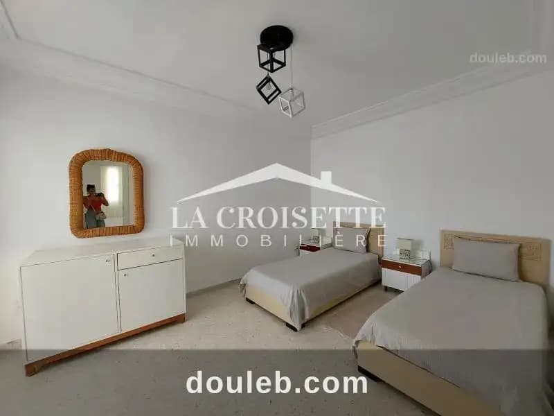 Duplex s4 meublé avec jardin à la marsa zdl0674 - Miniature 4