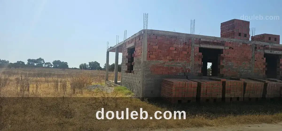 700m maison a bouficha à Nabeul