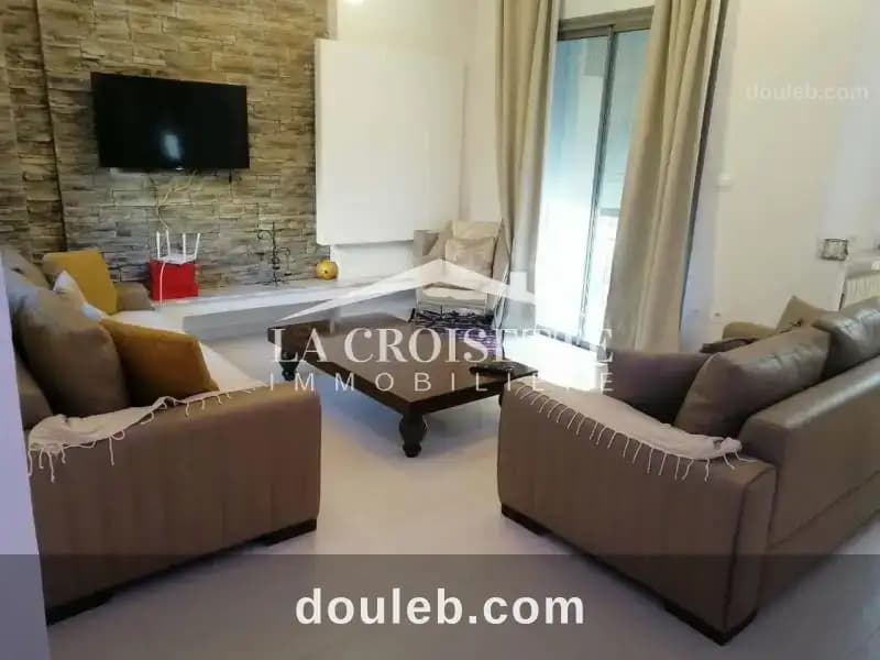 Duplex s3 meublé à la marsa zdl0741 à Tunis