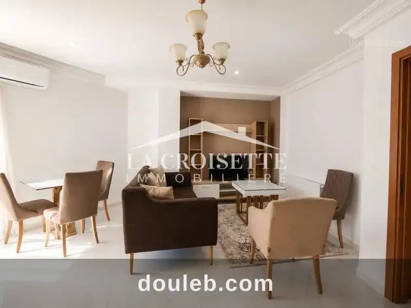 Appartement s2 meublé au coeur de la marsa zal2876 - Miniature 2