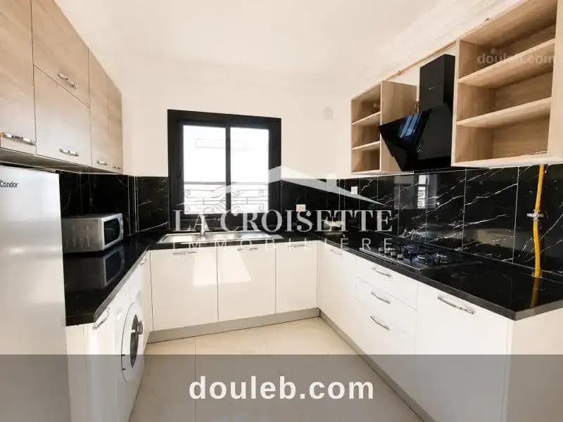 Appartement s2 meublé au coeur de la marsa zal2876 - Miniature 3