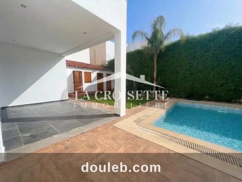 Villa s5 avec piscine à la soukra mvl1395 - Miniature 2