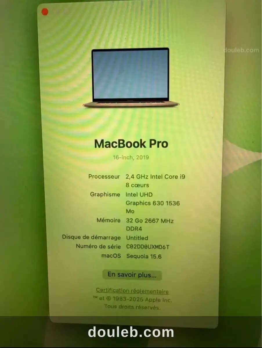 Macbook pro 2019 fort - Miniature 4