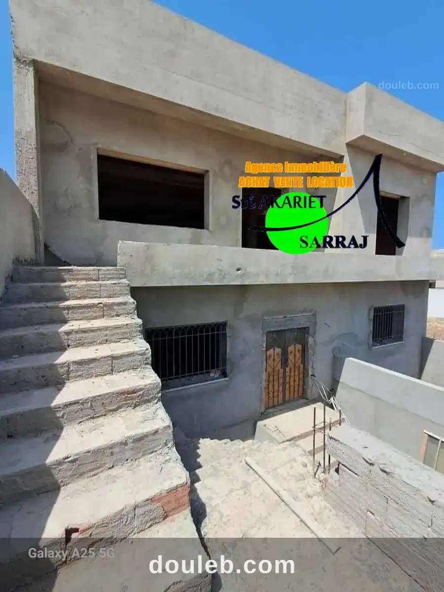 Villa inachevé r1 pas loin de municipalité akouda - Miniature 2