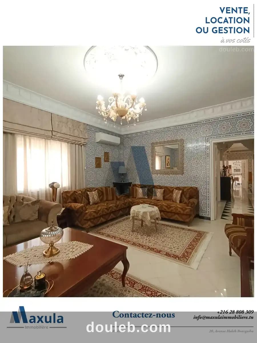 Villa s5 de plain pied a rades ville à Ben Arous