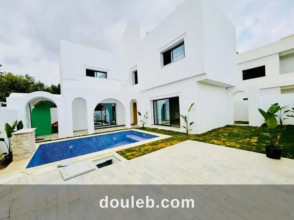 V639 villa santorini fb à Nabeul
