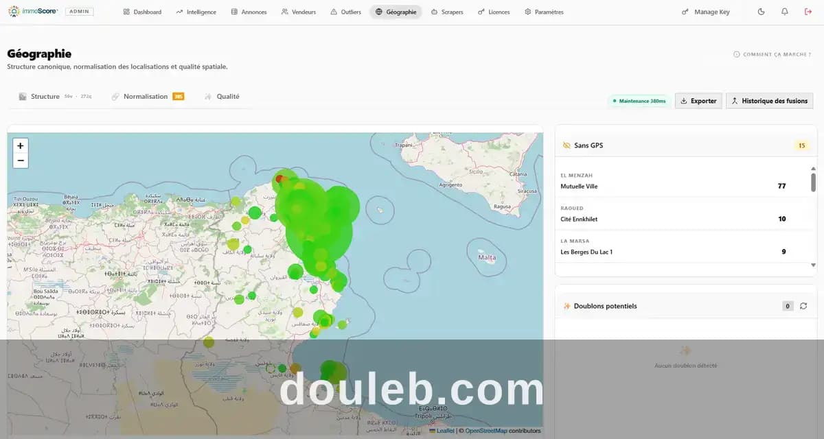 Plateforme d'estimation immobilière tunisienne - Miniature 2