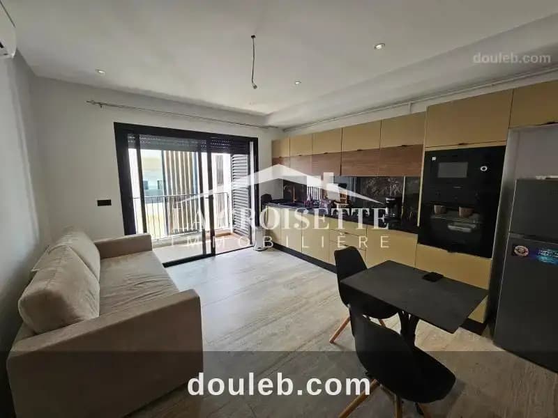 Appartement s1 meublé à la soukra zal2198 - Miniature 2