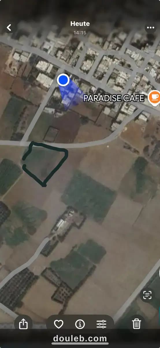 Terrain de 4380 m2 projet d avenir bien localisé à Nabeul