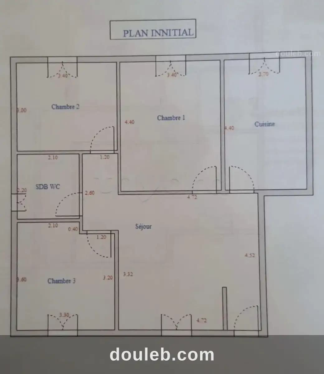 App rdc el mourouj 3 à Ben Arous