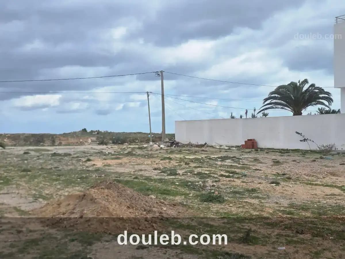 Belle terrain 430m2 hergla 2eme position de la mer à Sousse