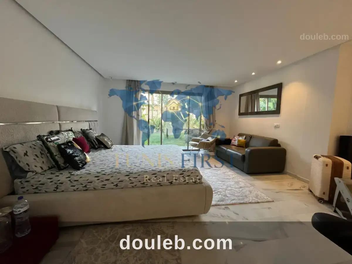 Appartement s2 avec jardins et piscine à gammarth - Miniature 2