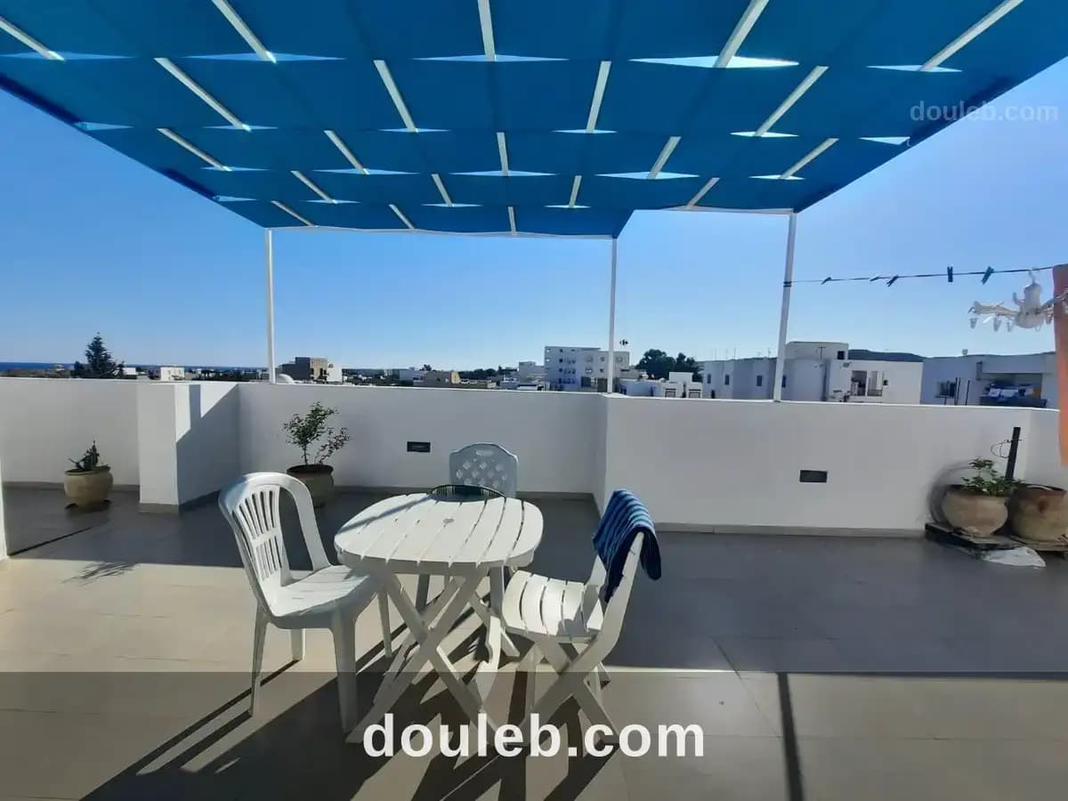 Hammamet nord s2 vue mer haut standing à Nabeul