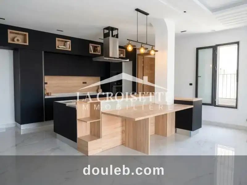 Triplex s4 avec jardin à la marsa mtrl0058 - Miniature 3