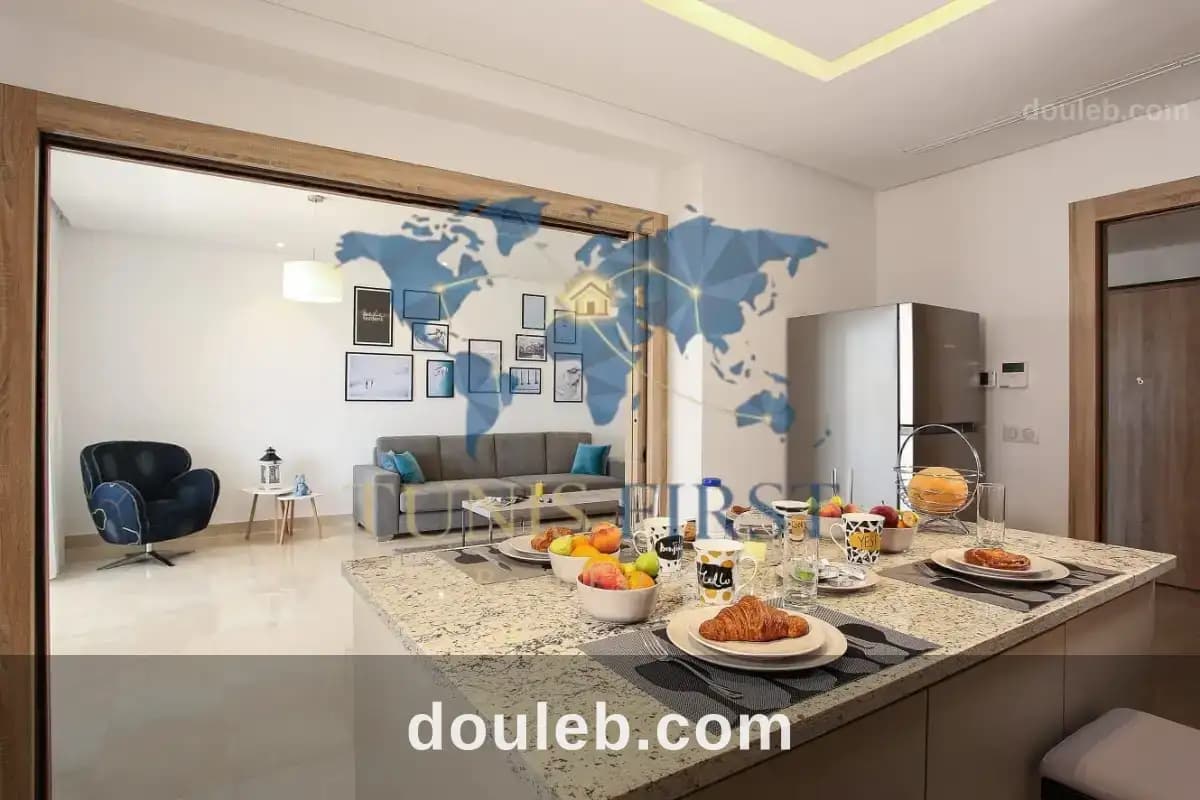 Appartement s2 meublé à gammarth à Tunis