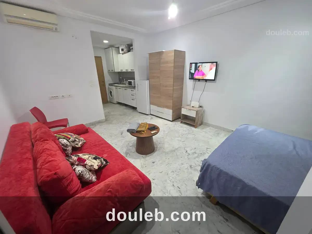 S0 meublé aux lac2 1800 le mois à Tunis
