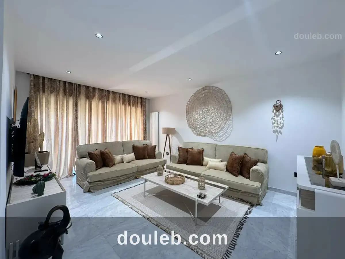 Super appartement meublé au jardin de carthage à Tunis