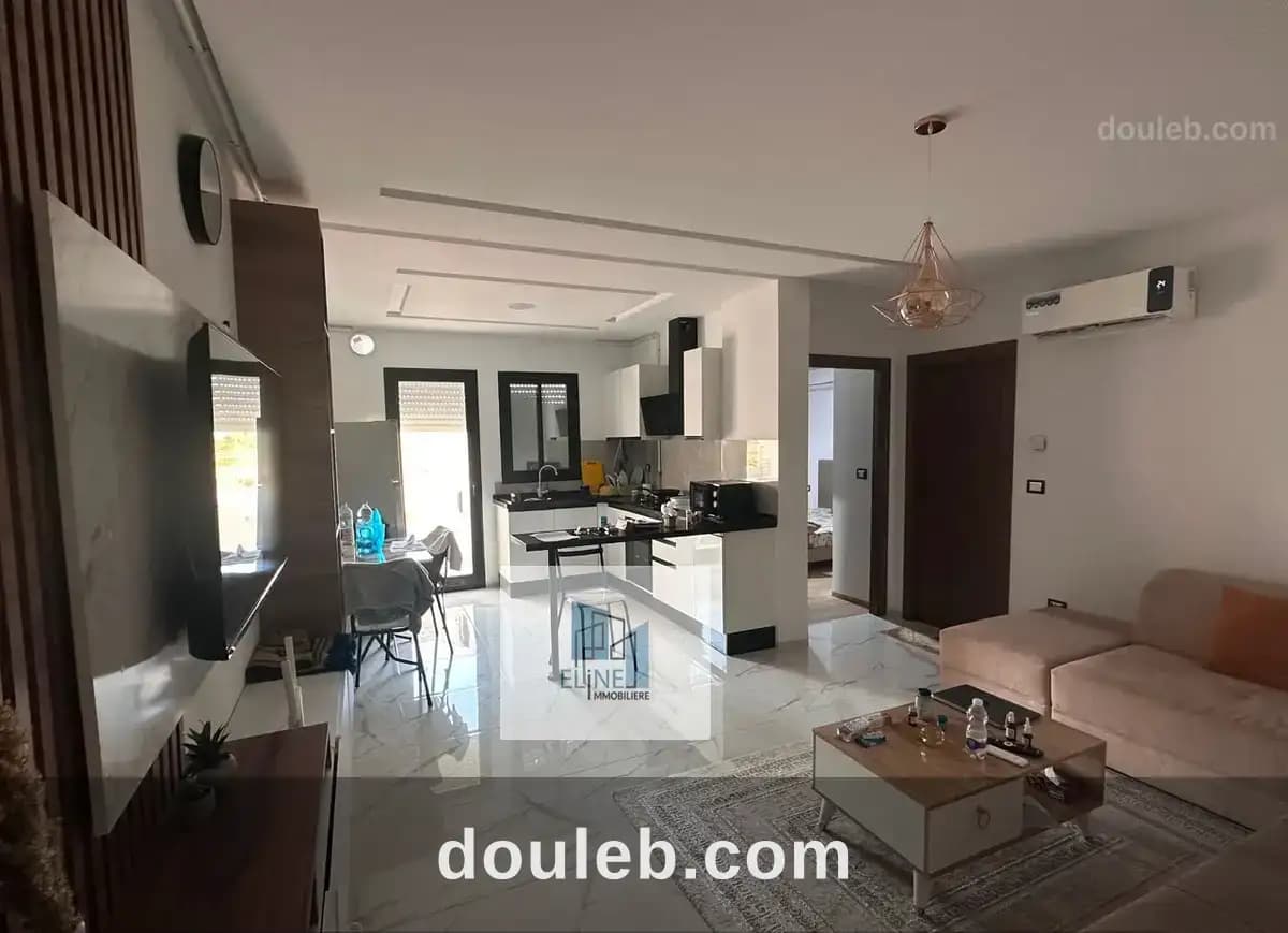 Appt s plus 1 hts meublee a l'aouina à Tunis
