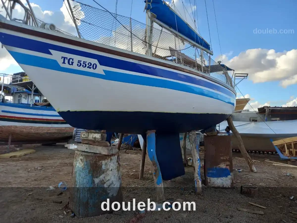 Bateau voilier 9metre70 avec congé commercial - Miniature 4