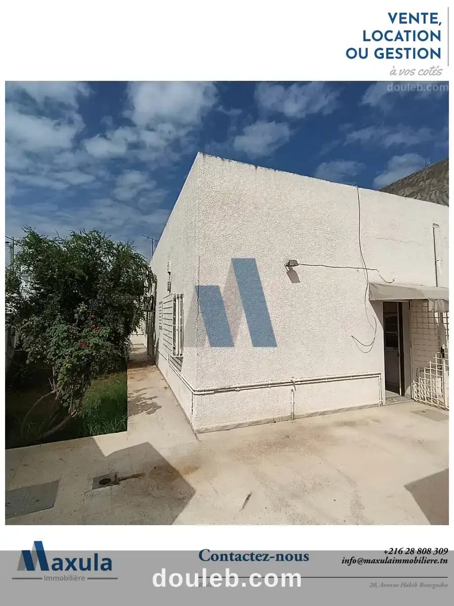 Maison s2 de plain pieds a rades ville à Ben Arous