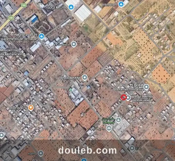 Maison en début de construction à Sfax