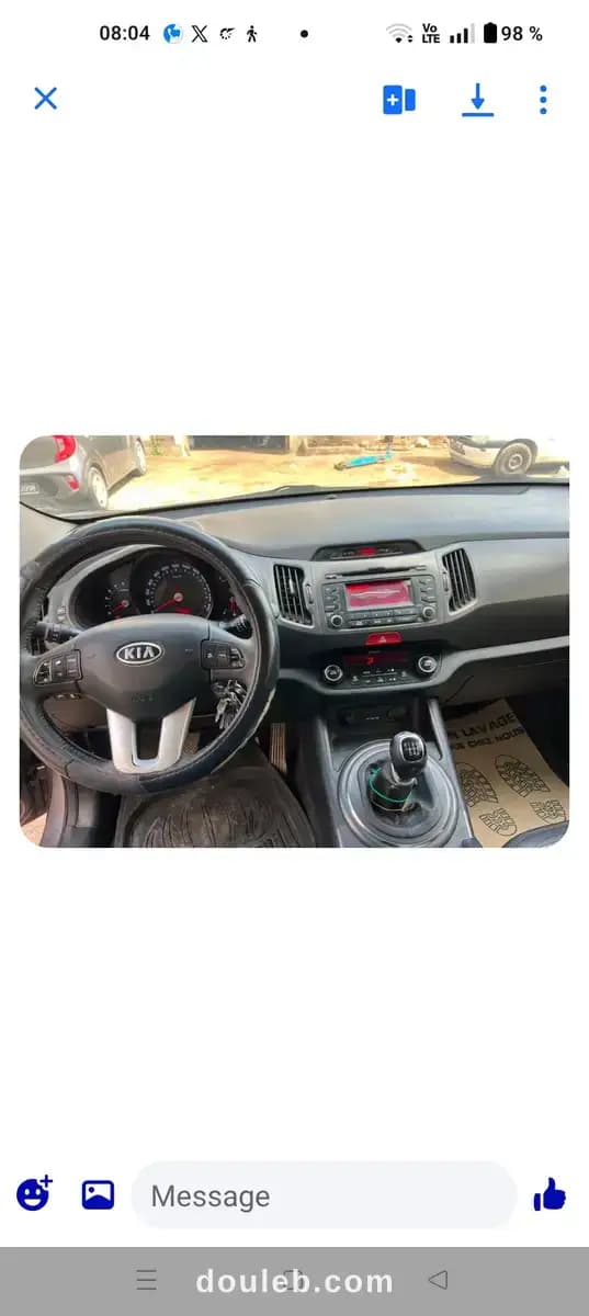 Voiture kia sportage - Miniature 2