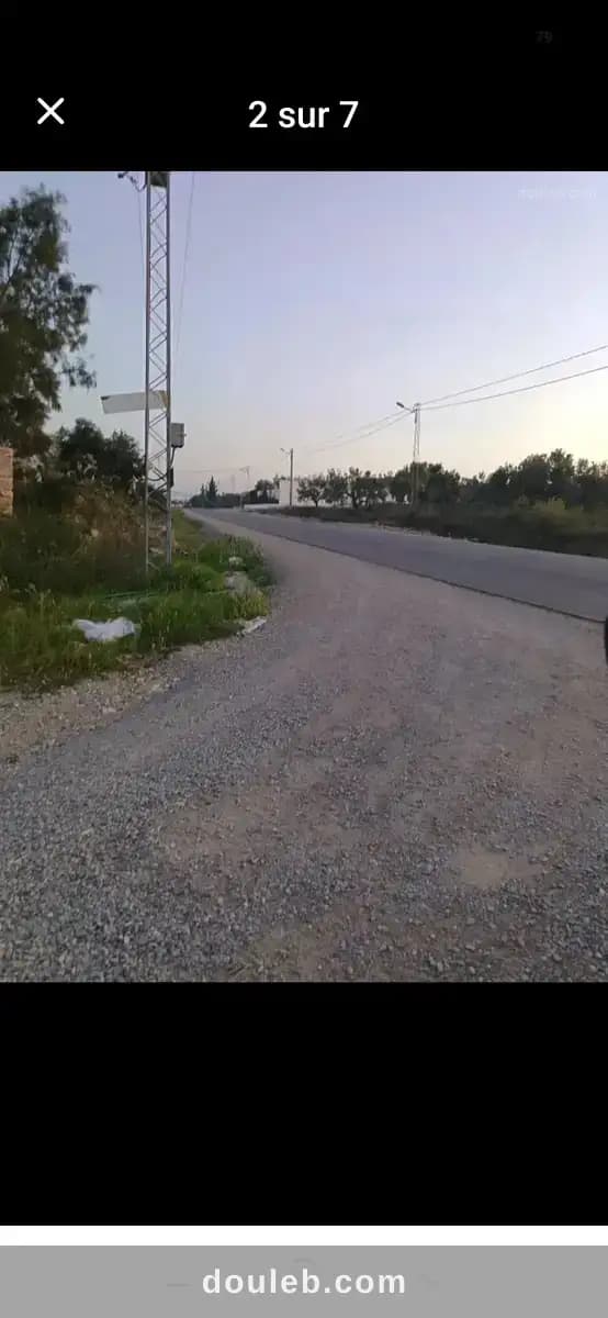 500 m2 rmila vue mer à Sousse