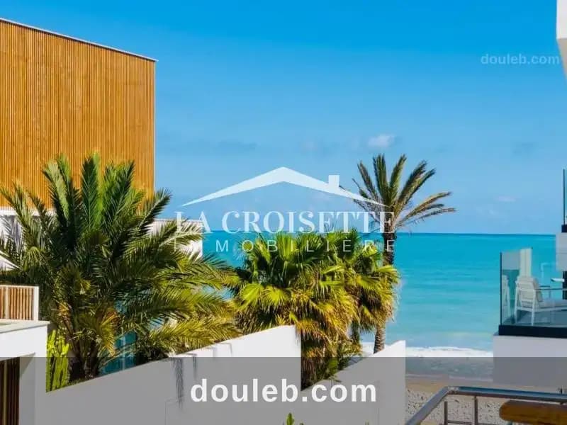 Duplex meublé s2 avec vue sur mer à la marsa à Tunis