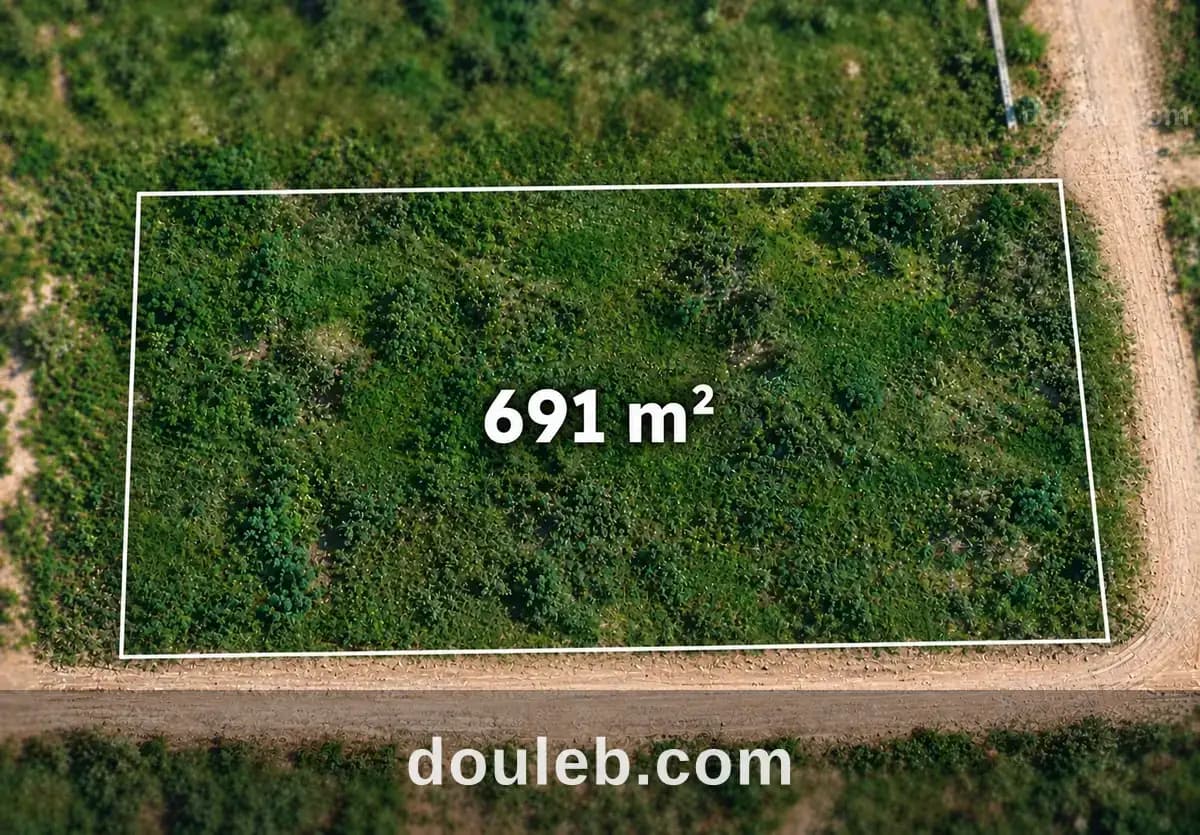 Terrain 691 m2 a nabeul - Miniature 2