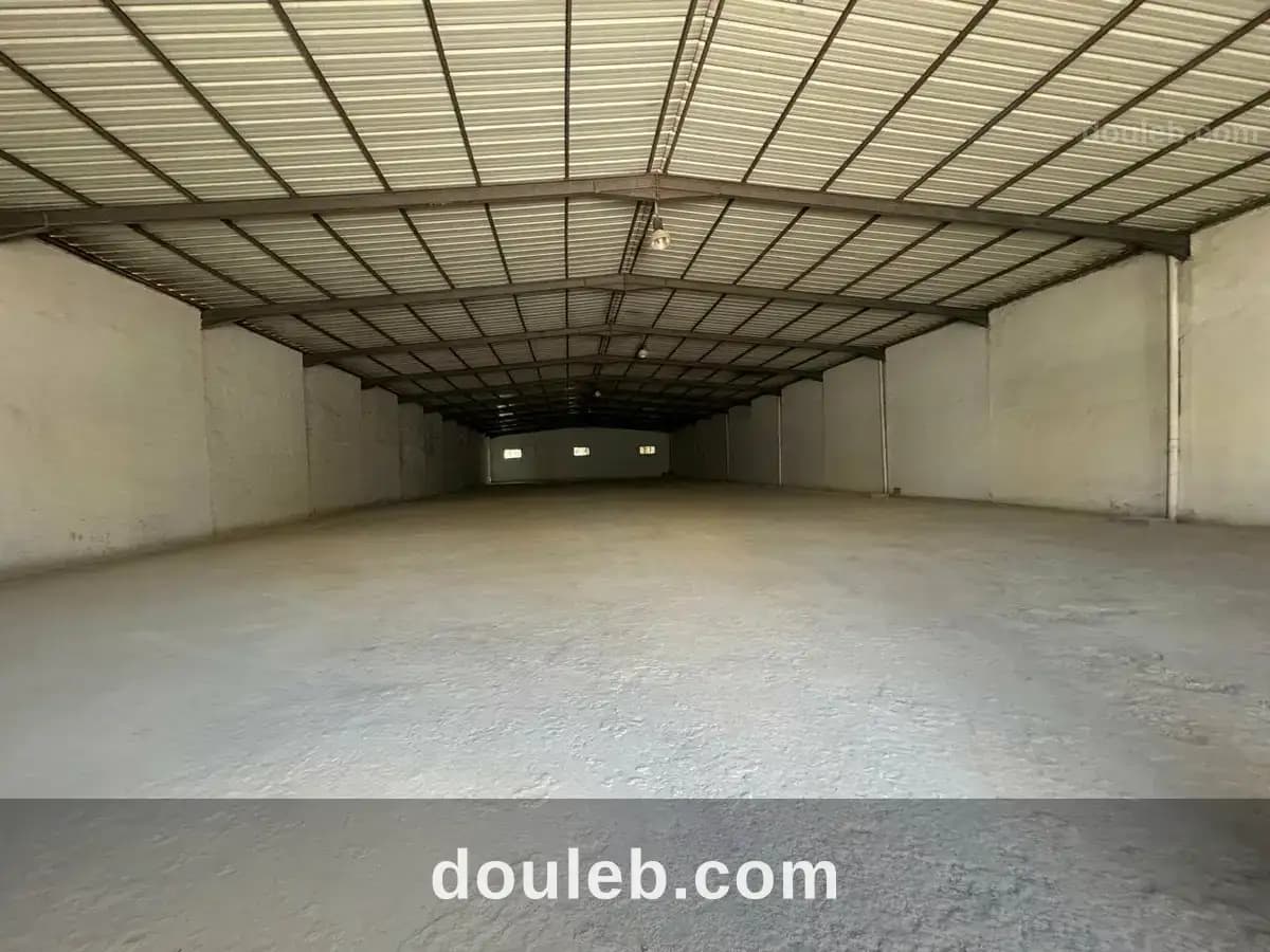 Grand dépot 1500 m2 hauteur 5 m à bir kassaa à Ben Arous