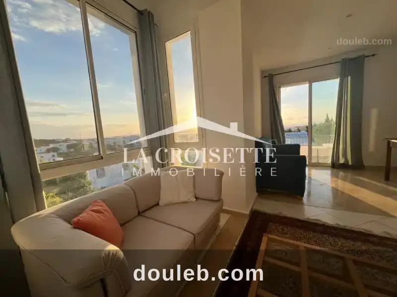 Appartement s1 meublé à gammarth mal3078 - Miniature 2