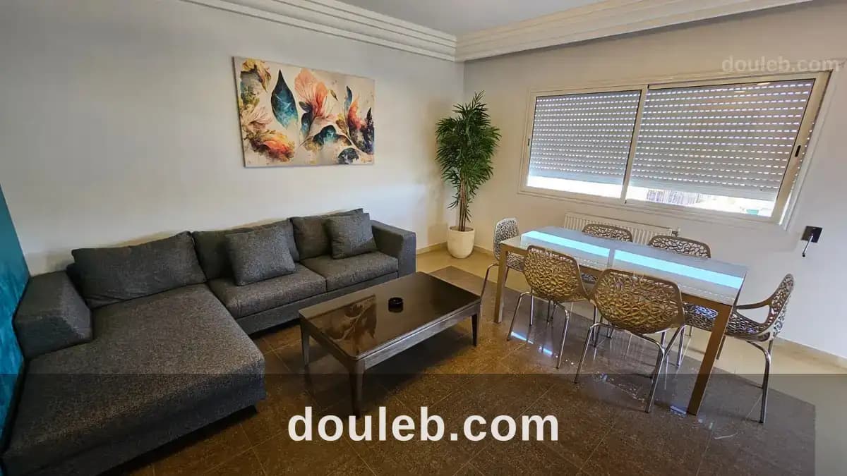 S3 meublé 3 chambres standing vue mer el amra à Bizerte