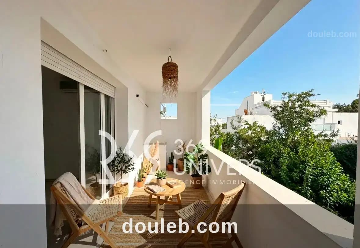 Appartement avec terrasse à la marsa ref ra189 - Miniature 5