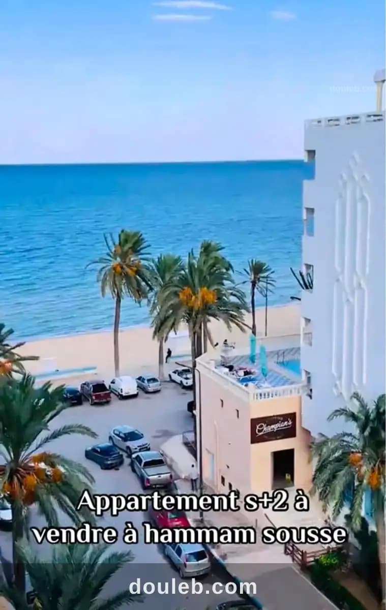 Appartement s2 vue dégagée à hammam sousse à Sousse