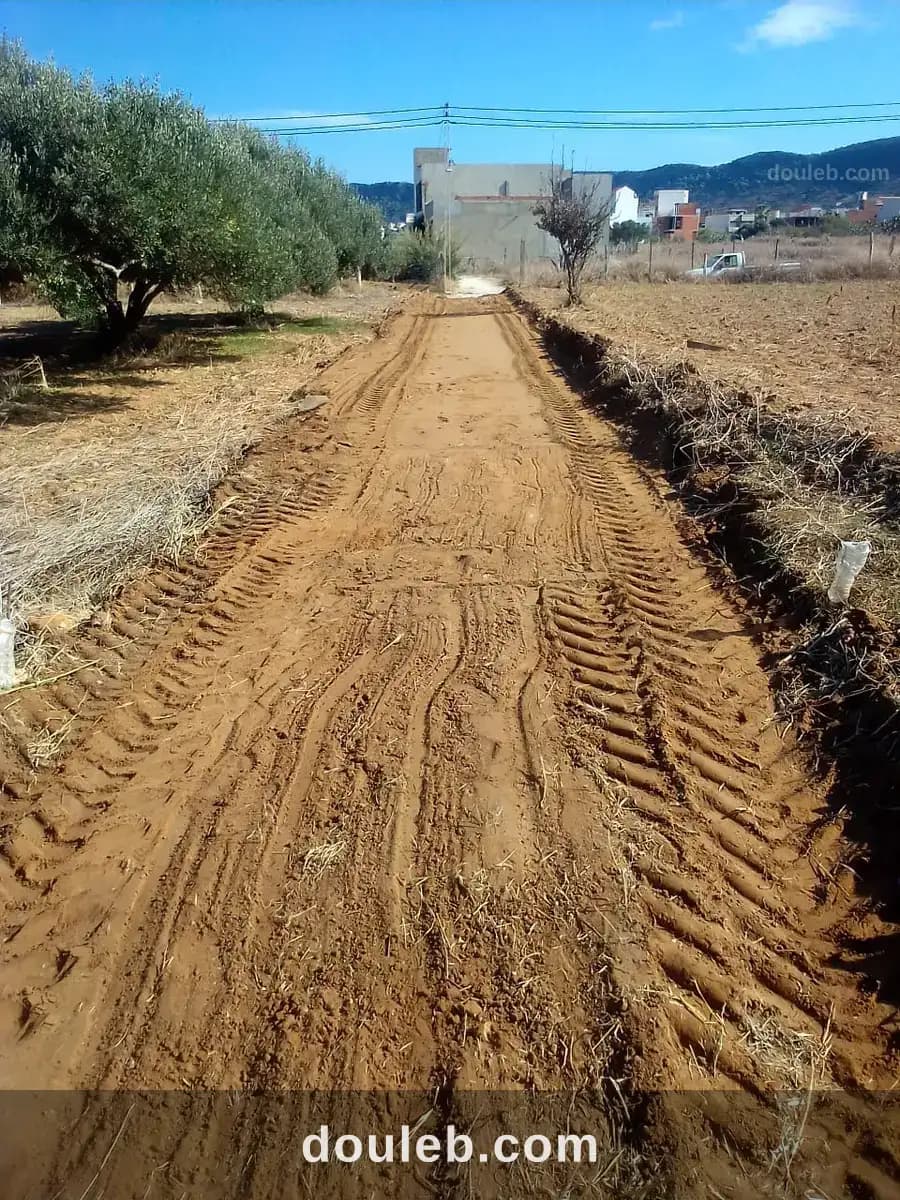Terrain de 1300 m2 a rafraf plage - Miniature 5
