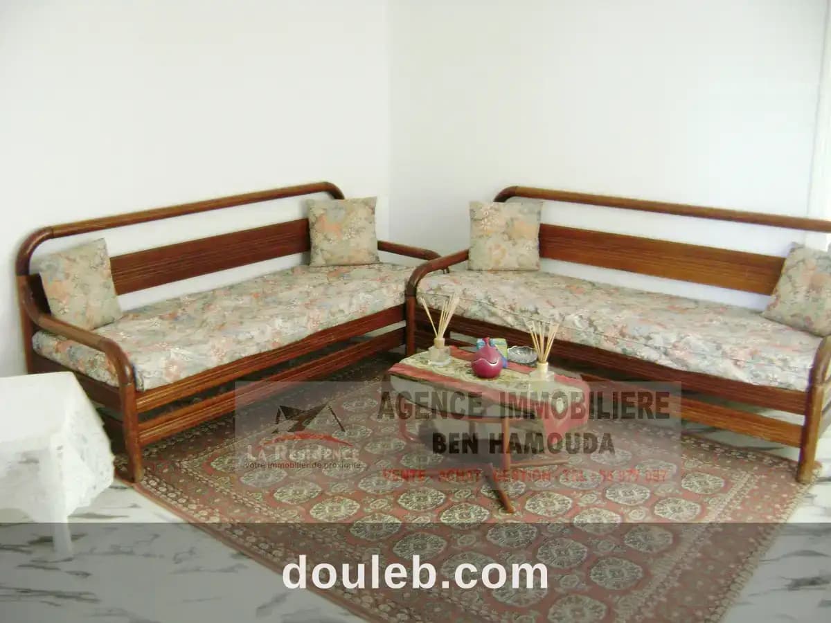 Un appartement s2 meublé à sidi salem bizerte à Bizerte