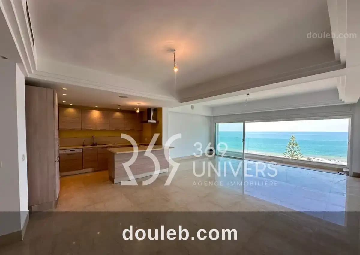 Appart s3 vue mer à la marsa ref ra192 à Tunis